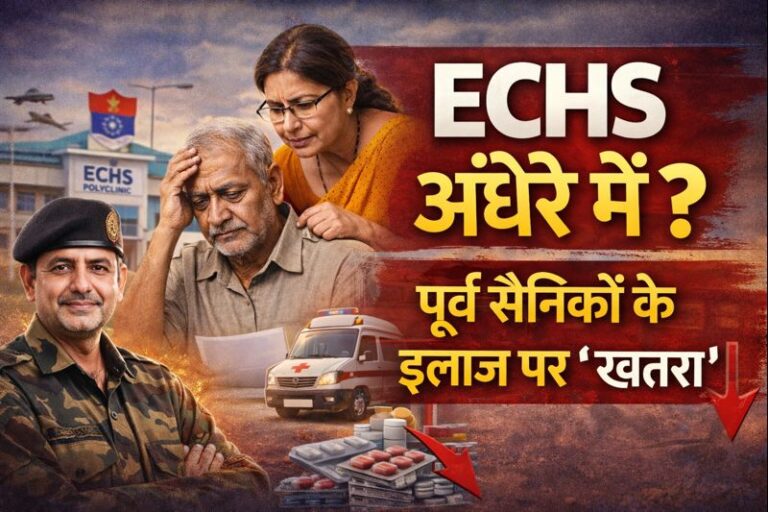 CAG ऑडिट में ECHS के गंभीर इनफ्रास्ट्रक्चर और सेवा संबंधी कमियाँ उजागर