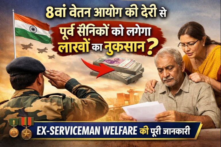 8वां वेतन आयोग लेट हुआ तो Ex-Servicemen Welfare पर क्या असर पड़ेगा? जानिए पूरी जानकारी