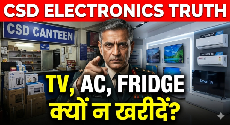CSD से TV, AC और Fridge खरीदना: सस्ती छूट या महँगा फैसला?